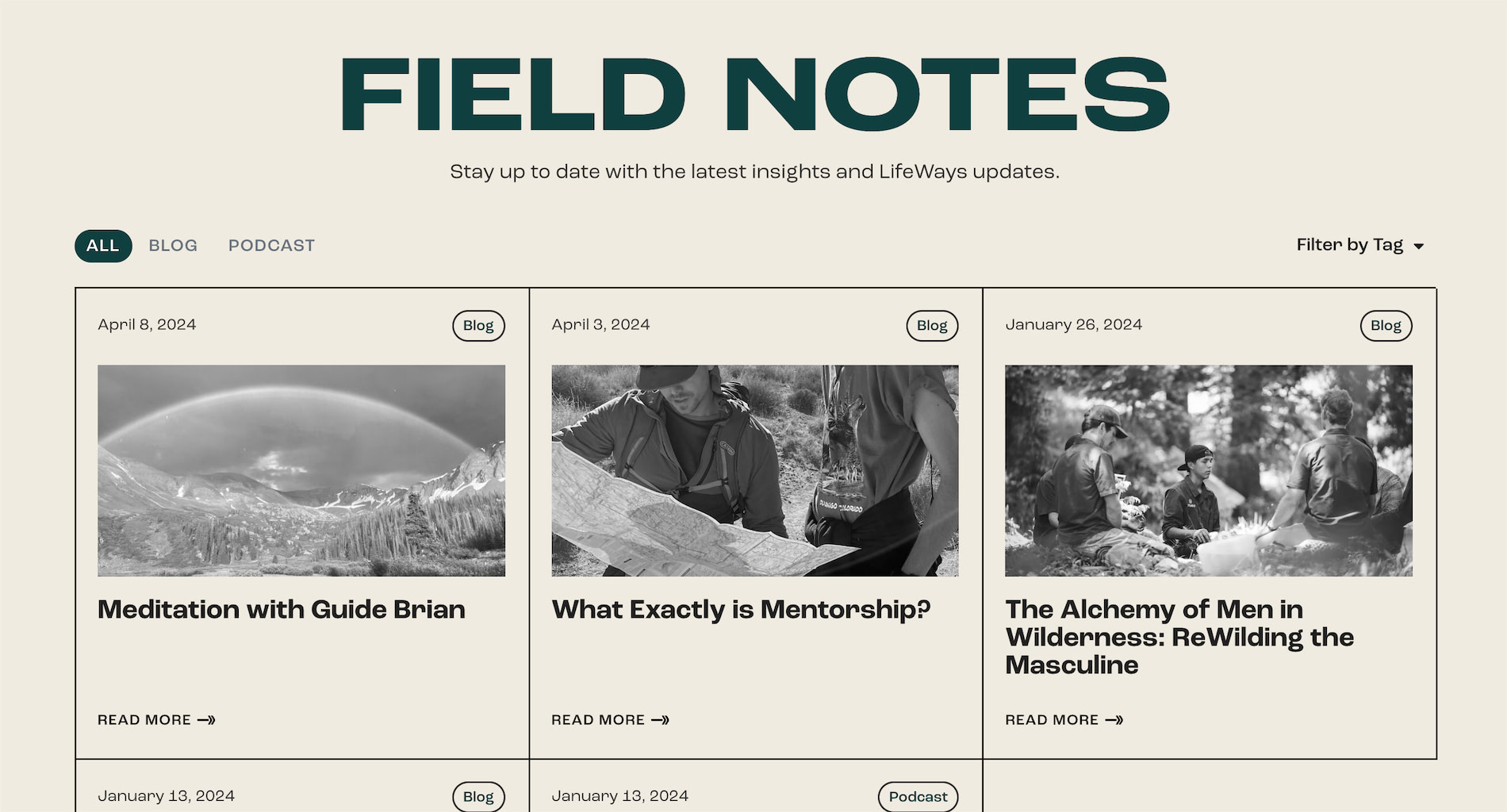 Lifeways Field Notes